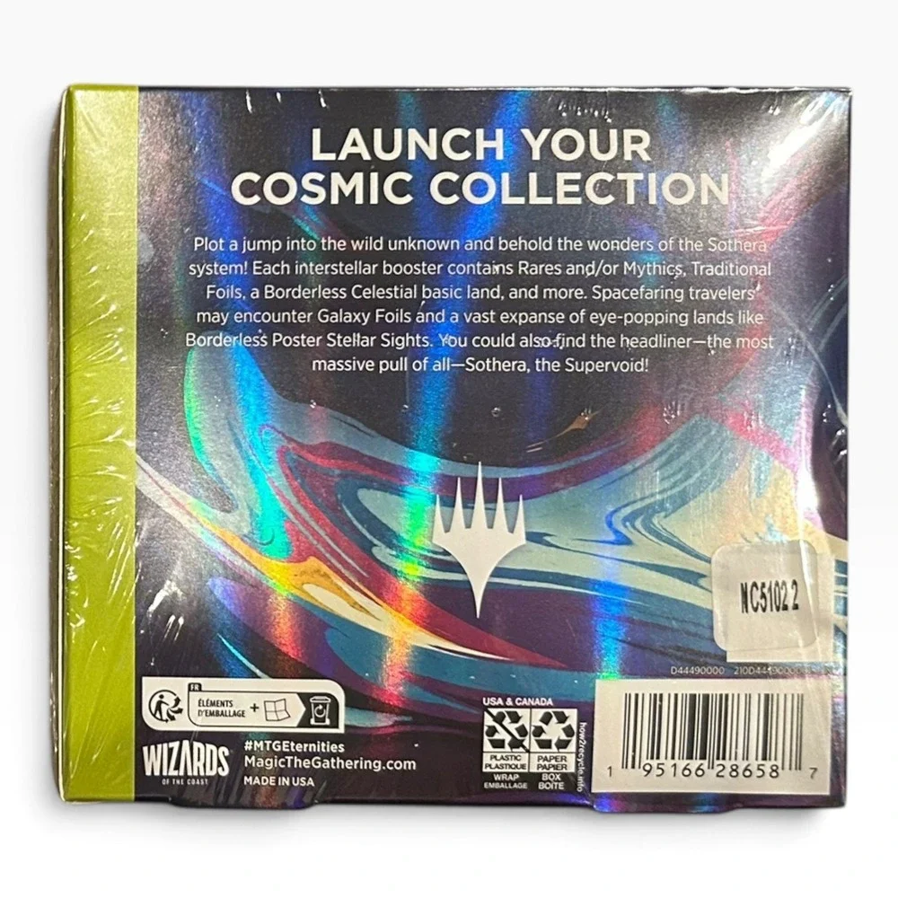 Magic The Gathering Edge of Eternities Collector Booster Box 12 Packs NEW
